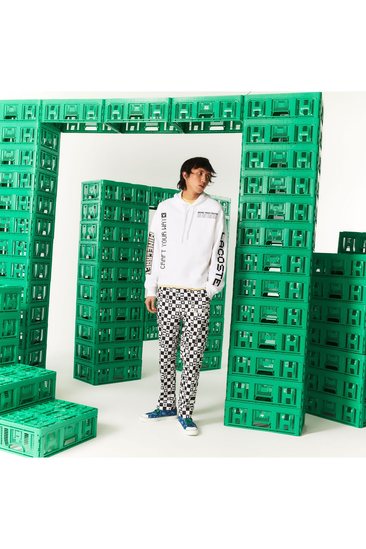 سویشرت آدیداس Lacoste با کد SH3815